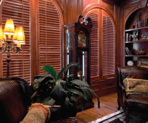 Plantation Shutters for an office