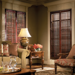 Plantation Shutters for a den