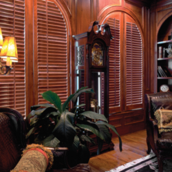 Plantation Shutters for an office