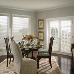 Sheer Shades for a dining room