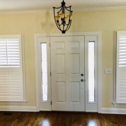 entry door window treatment