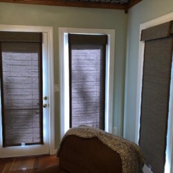wooden shades